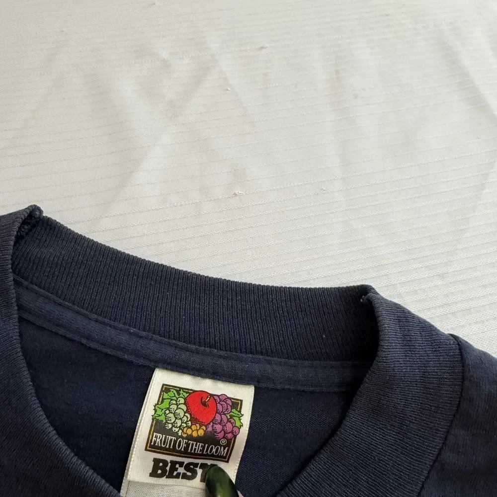 Ocean City Maryland Navy Blue Single Stitch Vintage T-Shirt Size XL